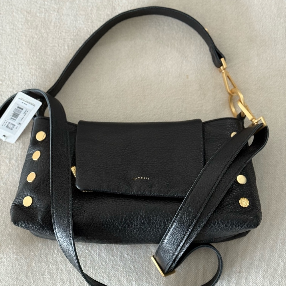 Hammitt VIP Black Satchel Revival Collection NWT